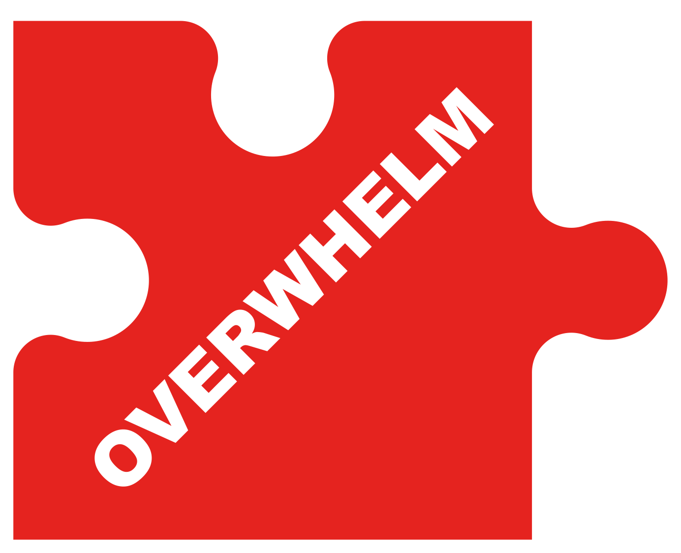 Overwhelm piece